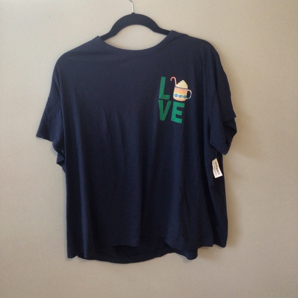 2 New Old Navy holiday t shirts, both new both sz 4 X - Picture 2 of 7